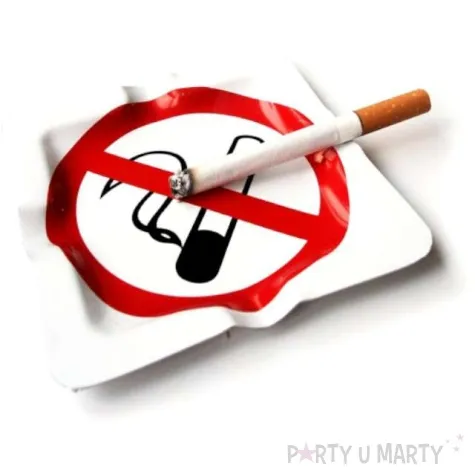 zakaz palenia popielniczka