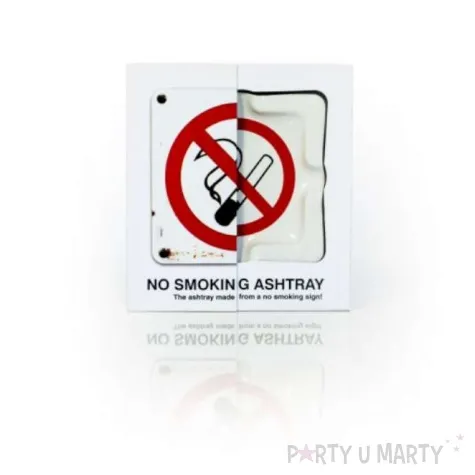 zakaz palenia popielniczka