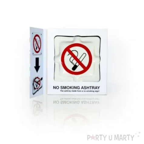 zakaz palenia popielniczka