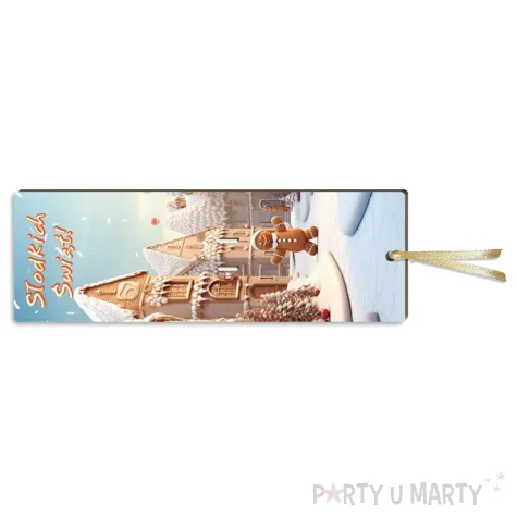 zakladka z dlugopisem slodkich swiat 18x6 c