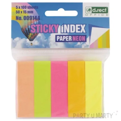 zakladki indeksujace classic 7154 deli 50 x 15 mm