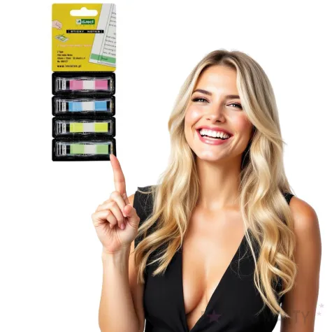 zakladki indeksujace classic d rect 43 x 12 mm 140 szt