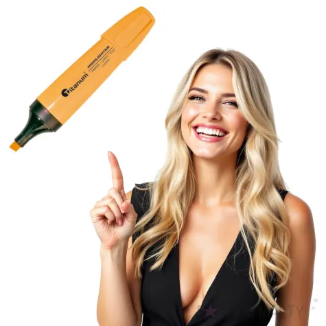 zakreslacz sciety pomaranczowy titanum 1 5 mm