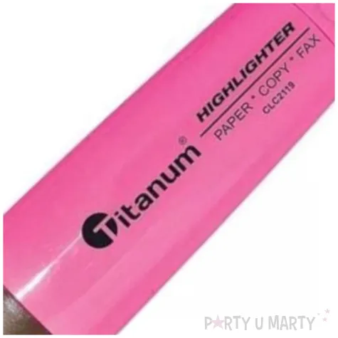 zakreslacz sciety rozowy titanum 1 5 mm