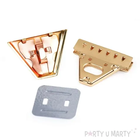 zapiecie obrotowe do toreb czarny stoklasa 47 x 50 mm