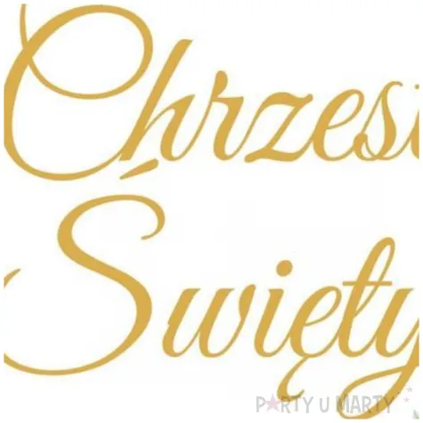 zaproszenia chrzest swiety liscie i stopki bialy dekolo 10 szt