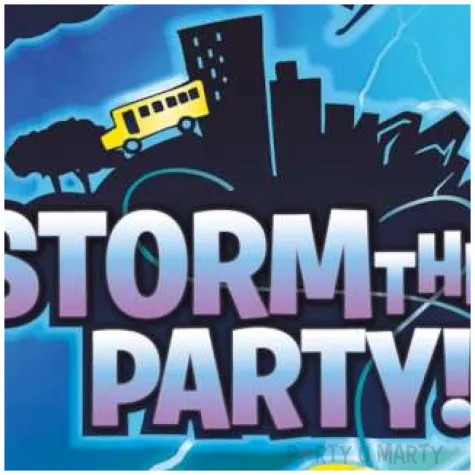 zaproszenia urodzinowe battle royale amscan 8 szt