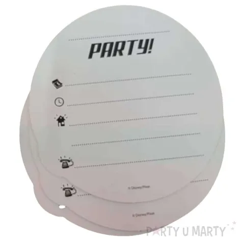 zaproszenia urodzinowe cars the legend of the track procos 6 szt