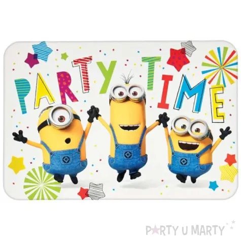 zaproszenia urodzinowe minionki amscan 8 szt