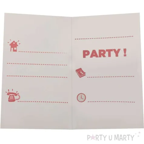 zaproszenia urodzinowe paw patrol ready for action procos 6 szt