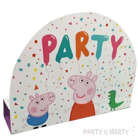 zaproszenia urodzinowe swinka peppa party amscan 8 szt