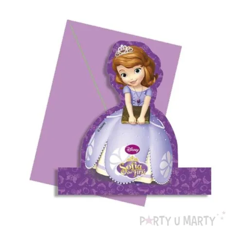 zaproszenia z koperta jej wysokosc zosia procos 20 x 13 cm 4 szt