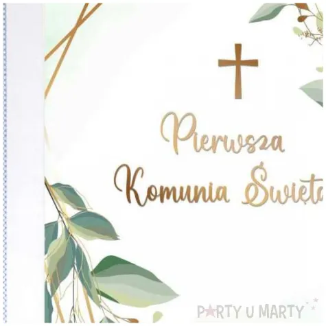 zaproszenie na komunie mietowa geometria pierwsza komunia swieta 10 5 x 14 8 cm 1 szt
