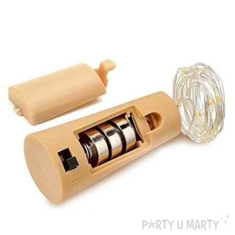 zatyczka do wina lampki led dekoracjepolska