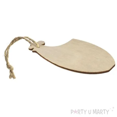 zawieszka drewniana kura drewno titanum 3 szt