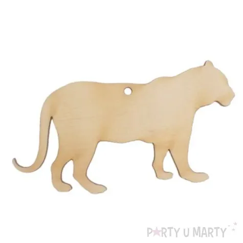 zawieszka drewniana zwierzeta 18 100x54 mm 10 szt