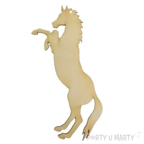 zawieszka drewniana zwierzeta 6 167x70 mm 10 szt