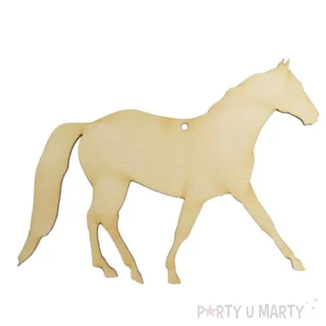 zawieszka drewniana zwierzeta kon 5 161x104 mm