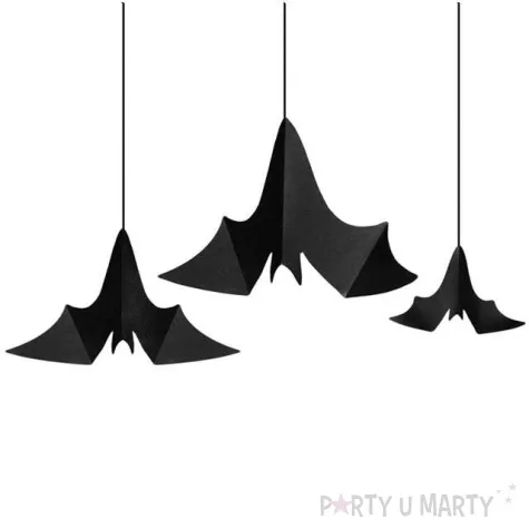 zawieszka halloween nietoperze 3 szt