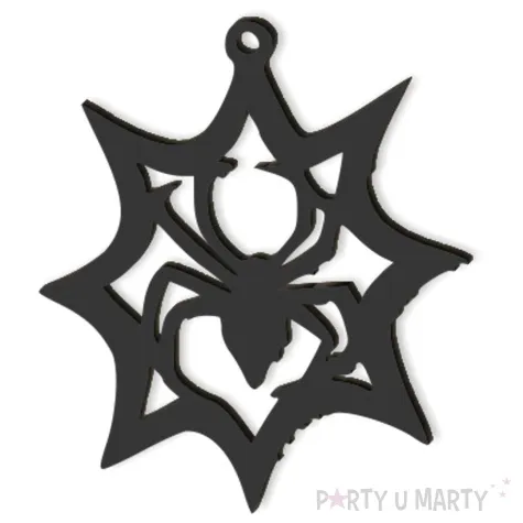 zawieszka hdf pajak czarna 85 x 90 mm