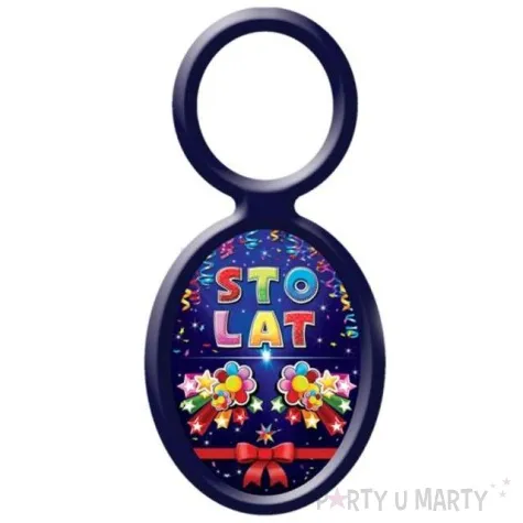 zawieszka na butelke sto lat 20 szt