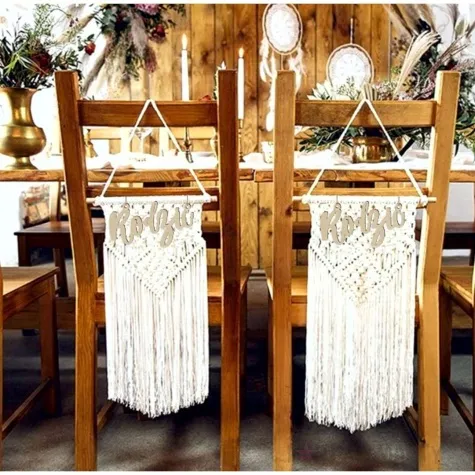 zawieszka na krzeslo rodzic drewno 200 x 120 mm