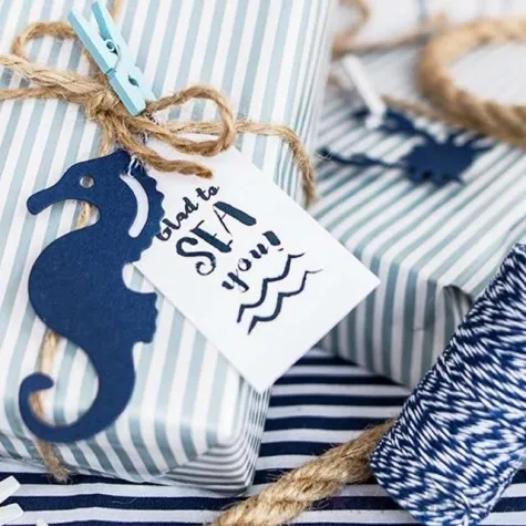 zawieszki do prezentow ahoy 6 szt