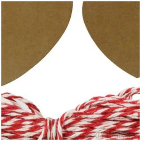 zawieszki do prezentow craft fun series serca brazowe titanium 20 szt