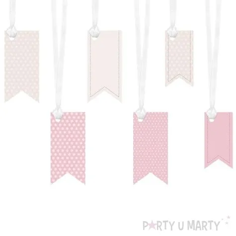 zawieszki do prezentow sweets mix 6 szt