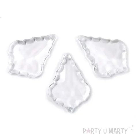 zawieszki male lezki bezbarwny 4 6cm 1op