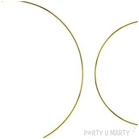 zawieszki metalowe kolka partydeco 2 szt