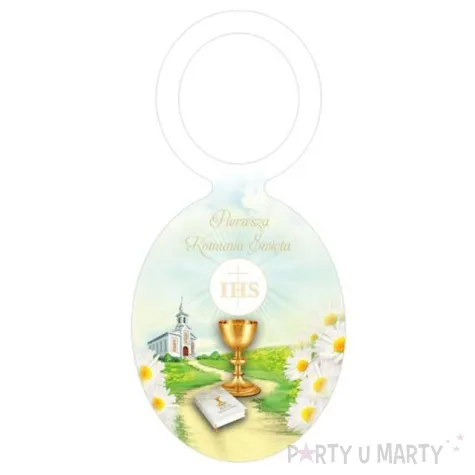 zawieszki na alkohol i komunia sw 20 szt