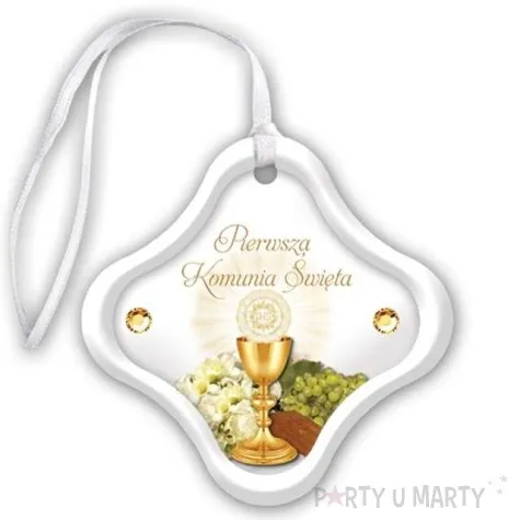 zawieszki na alkohol ihs pierwsza komunia swieta 20 szt
