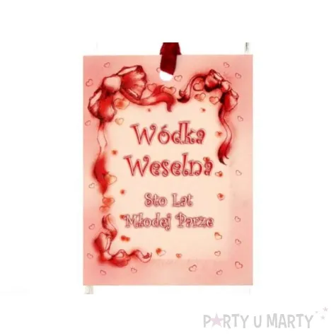 zawieszki na alkohol sto lat 25 szt