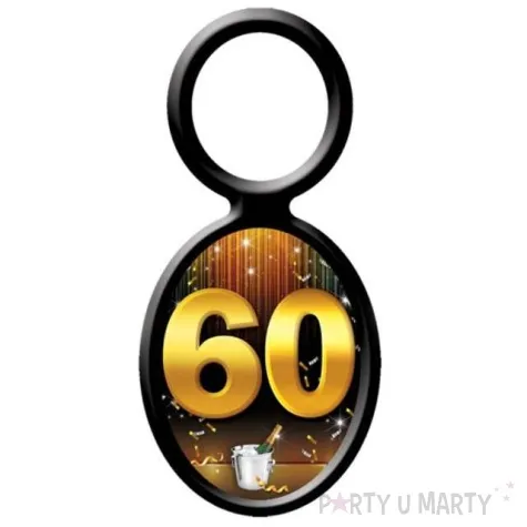 zawieszki na alkohol urodziny 60 20 szt