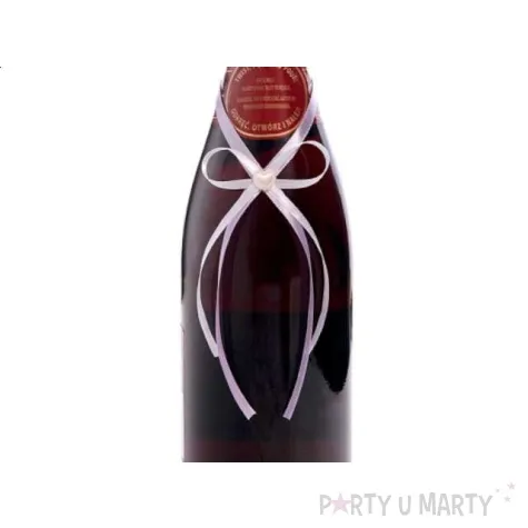 zawieszki na alkohol ze wstazki liliowej 25 szt