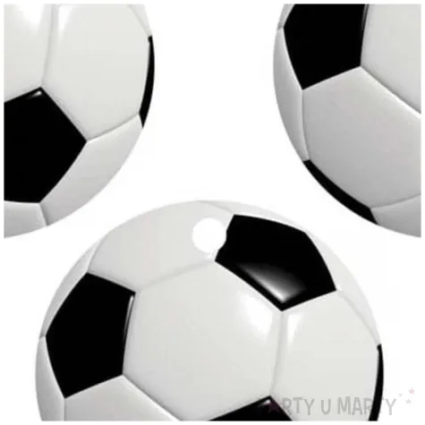 zawieszki na butelke pilka nozna congee 12 szt