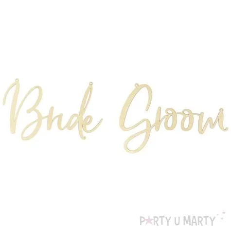 zawieszki na krzesla mlodej parze naturalne partydeco 2 szt