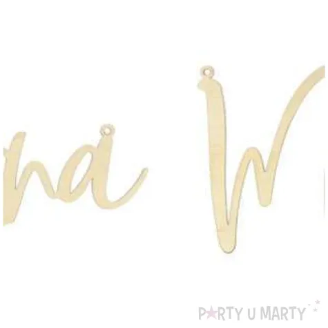 zawieszki na krzesla zona maz drewno partydeco 2szt