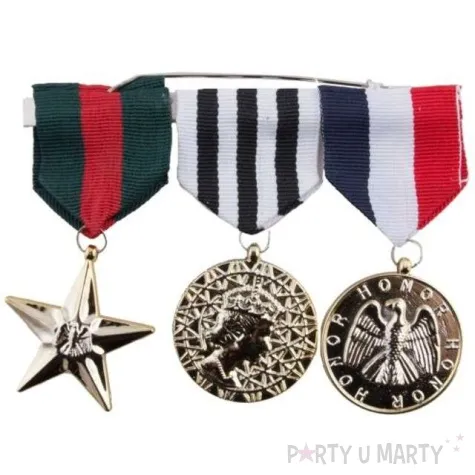 zestaw 3 medale zolnierza funnyfashion