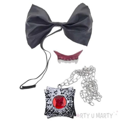 zestaw akcesoriow wampirzy akcent funnyfashion