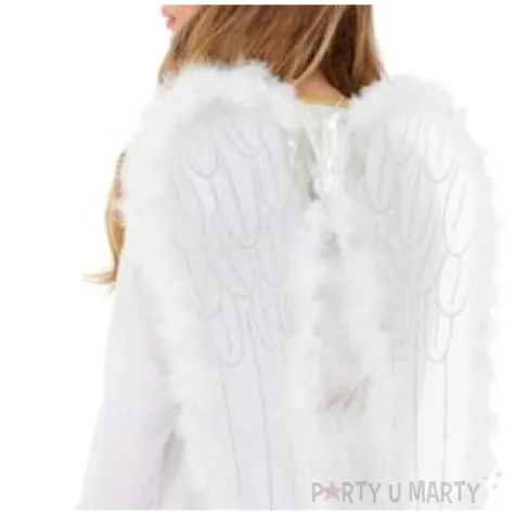 zestaw aniolek skrzydla xl z aureolka smiffys