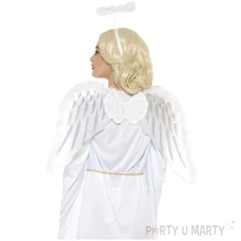 zestaw aniolek skrzydla z aureolka smiffys