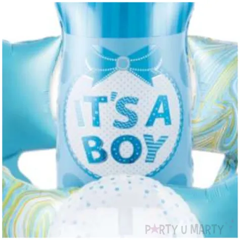 zestaw balonow its a boy butelka mix jix 6 szt shp