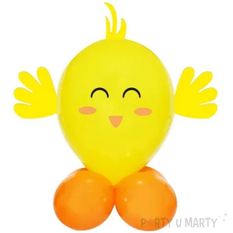 zestaw balonow urocze zwierzatka kurczaczek godan 12