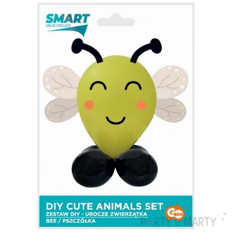 zestaw balonow urocze zwierzatka pszczolka godan 12