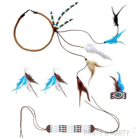 zestaw bizuteria indianki widmann