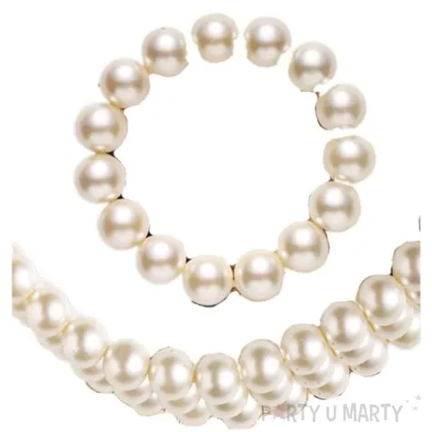 zestaw bizuteria naszyjnik i bransoletka perlowy widmann