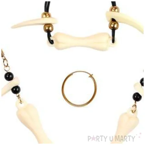 zestaw bizuteria z kosci widmann