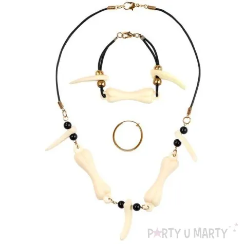 zestaw bizuteria z kosci widmann